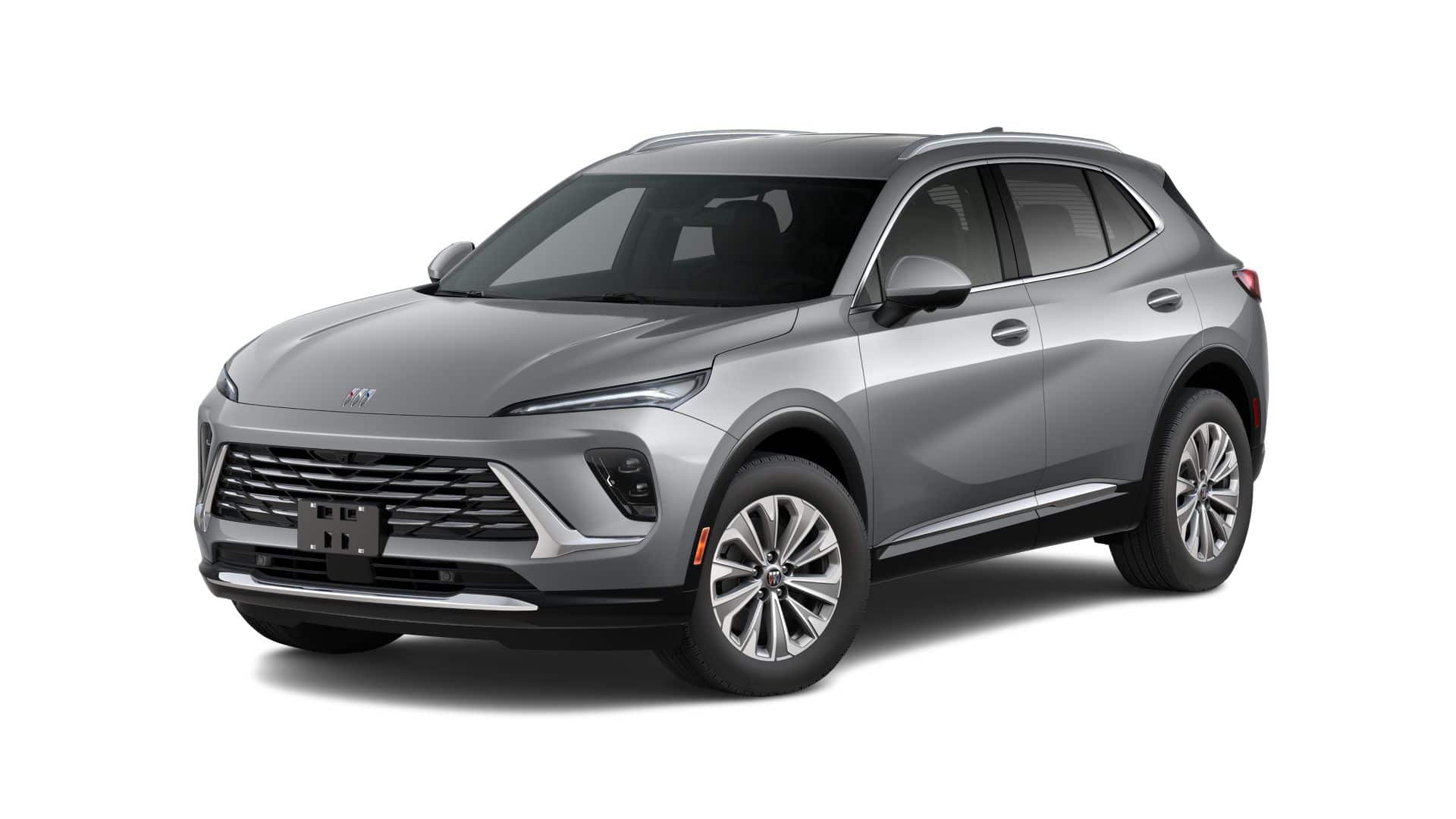 2026 Buick Envision Preferred in Moonstone Gray Metallic — front three-quarter view