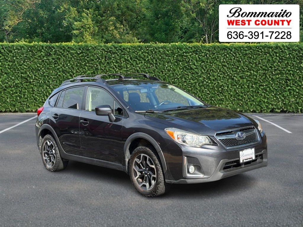2016 Subaru Crosstrek 5dr CVT 2.0i Premium in Dark Gray Metallic — front three-quarter view